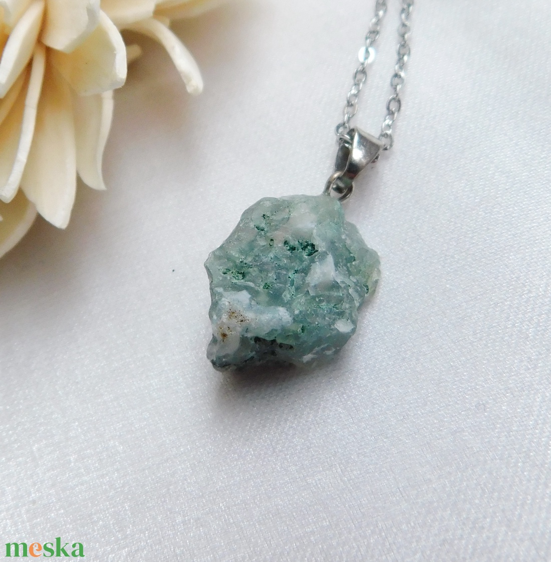 Mohaachát medál - ékszer - nyaklánc - medálos nyaklánc - Meska.hu