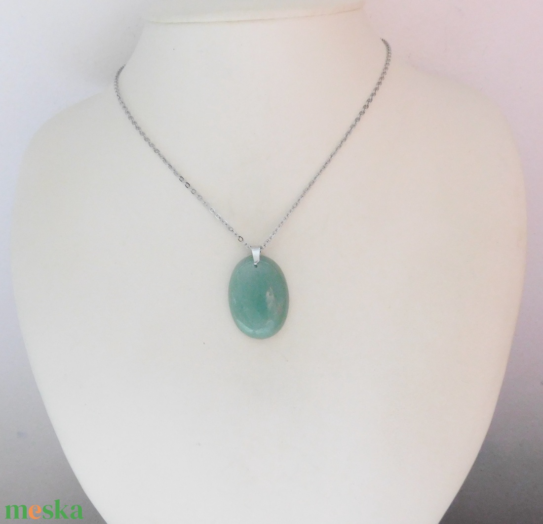 Aventurin medál - ékszer - nyaklánc - medál - Meska.hu