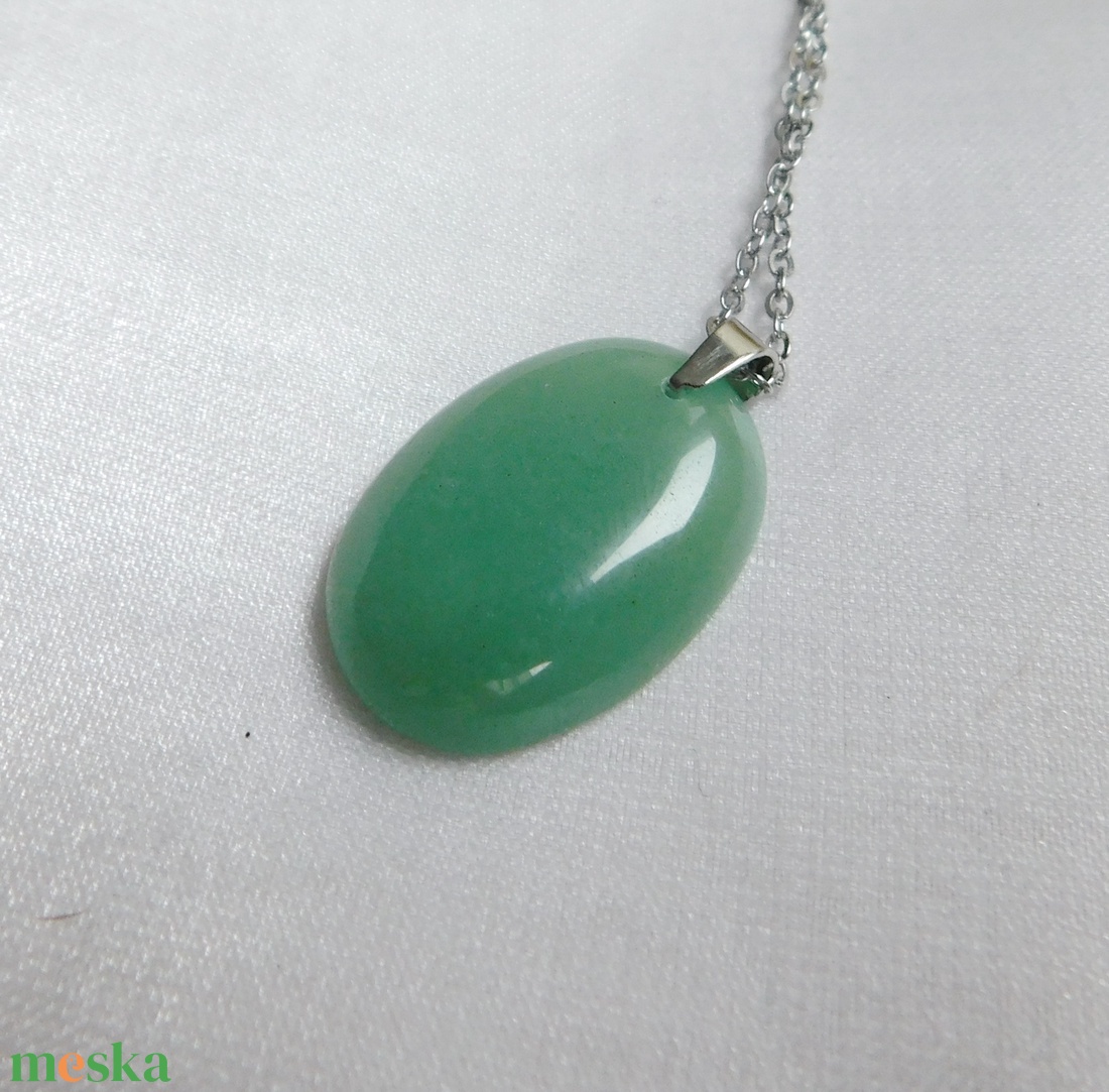Aventurin medál - ékszer - nyaklánc - medál - Meska.hu