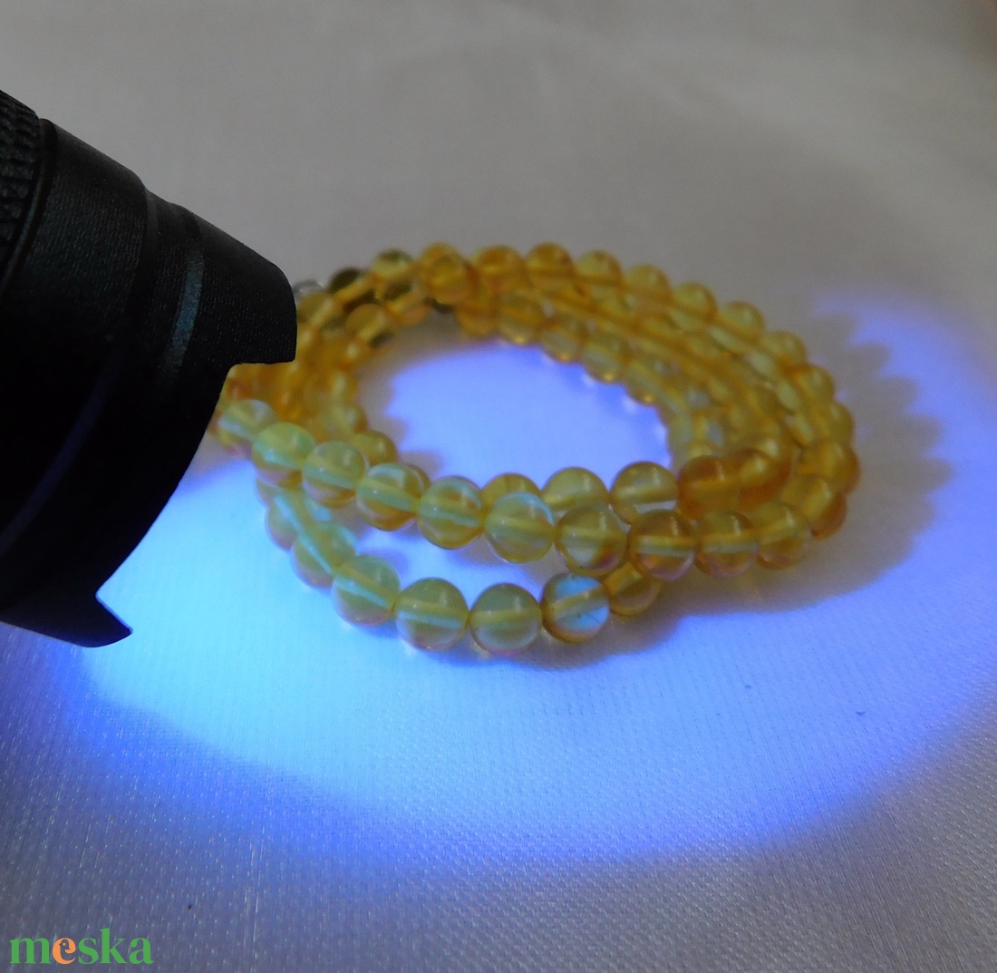 Borostyán nyaklánc - ékszer - nyaklánc - medál - Meska.hu