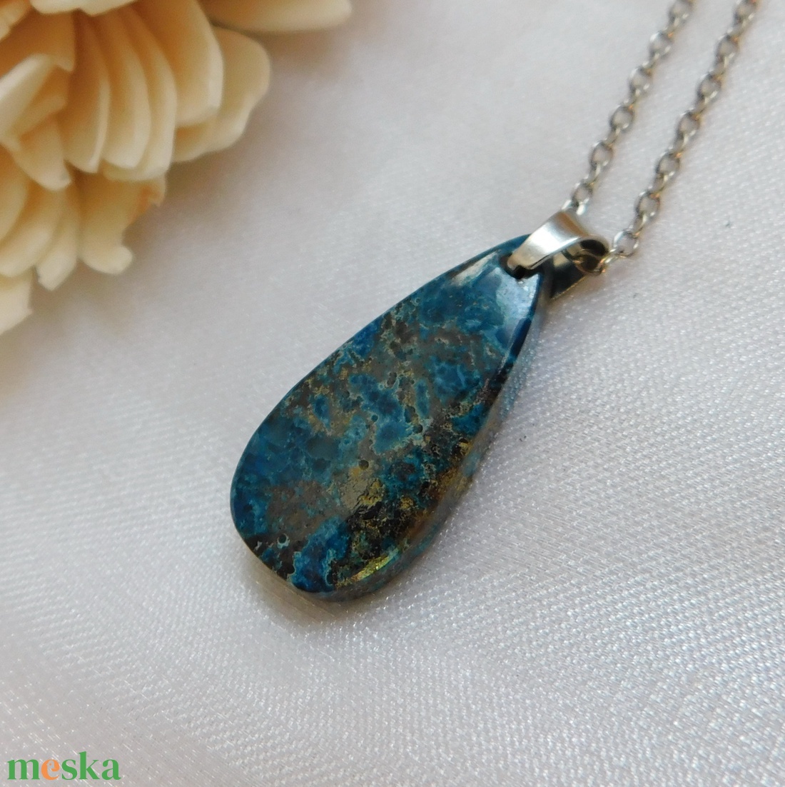 Shattuckit medál acél láncon - ékszer - nyaklánc - medál - Meska.hu