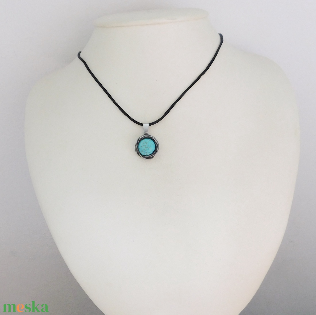 Mini türkinit medál - ékszer - nyaklánc - medál - Meska.hu