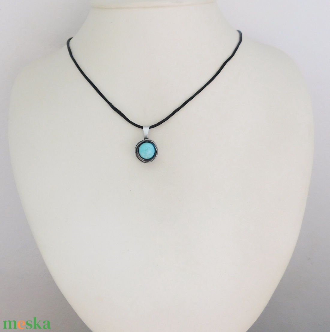 Mini türkinit medál - ékszer - nyaklánc - medál - Meska.hu