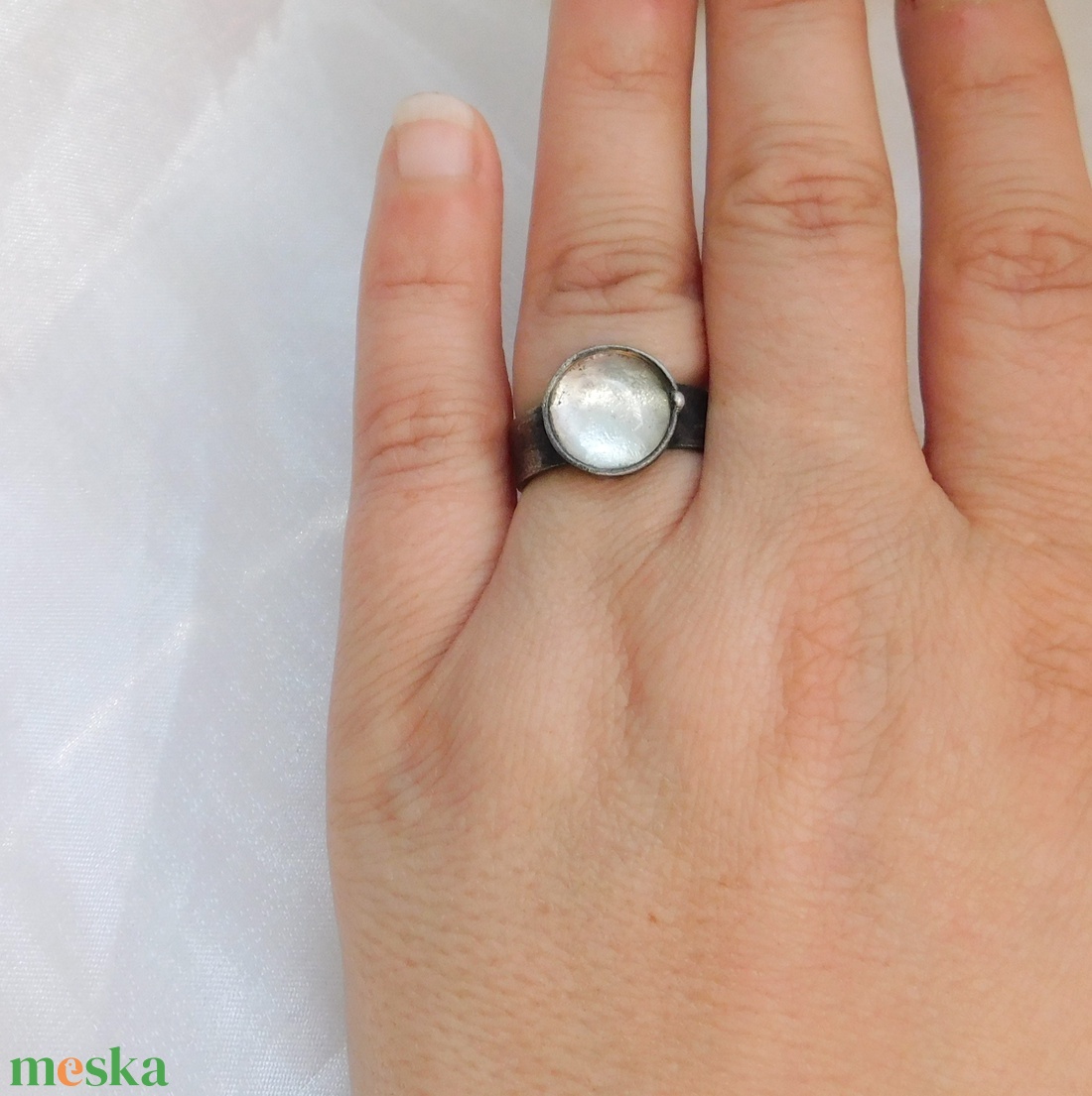 Hegyikristály gyűrű - ékszer - gyűrű - szoliter gyűrű - Meska.hu
