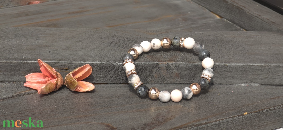 Optimizmus és motíváció Ásvány Karkötő - ékszer - karkötő - ásványkarkötő - Meska.hu