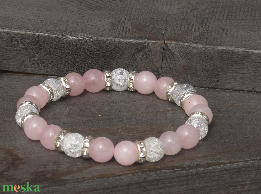 Lelki támogatás és Szeretet- Ásvány Karkötő - ékszer - karkötő - ásványkarkötő - Meska.hu