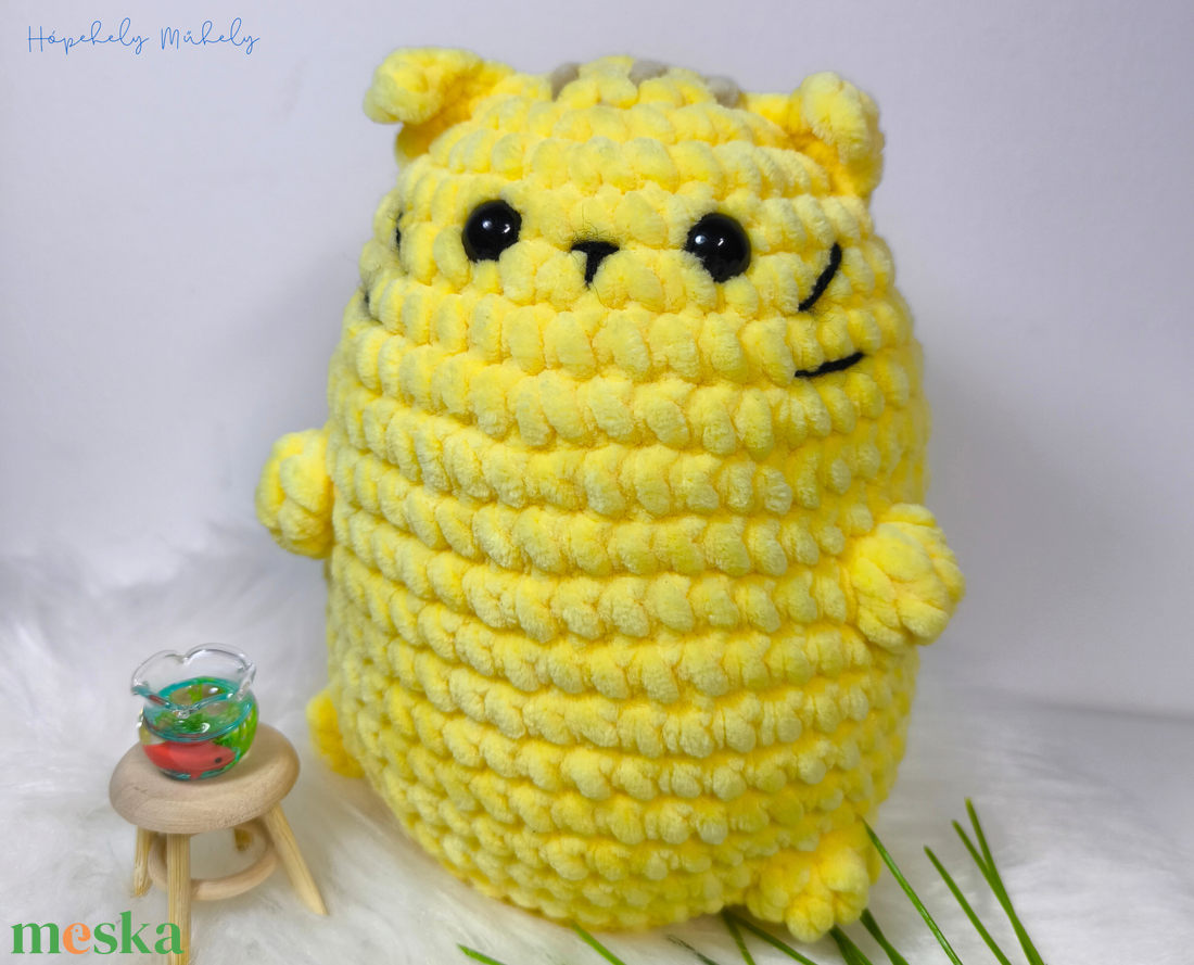 Cica amigurumi plüss - Kamilla - játék & sport - plüssállat & játékfigura - cica - Meska.hu Cica amigurumi plüss - Kamilla - játék & sport - plüssállat & játékfigura - cica - Meska.hu