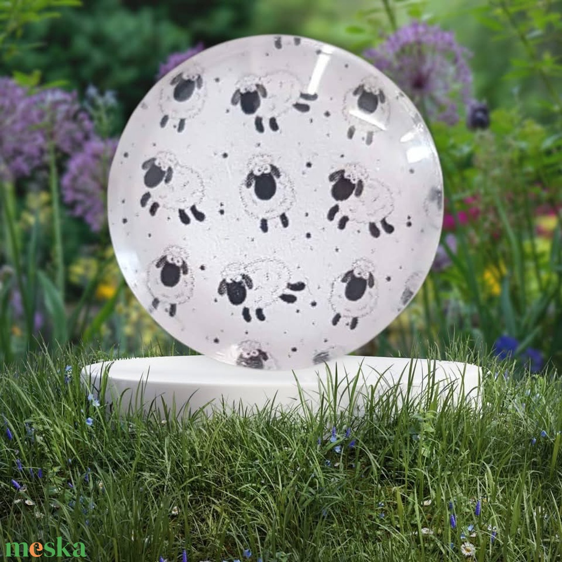 Bárányos hűtőmágnes � húsvéti tavaszi dekor - otthon & életmód - konyhafelszerelés, tálalás - konyhai dekoráció - hűtőmágnes - Meska.hu