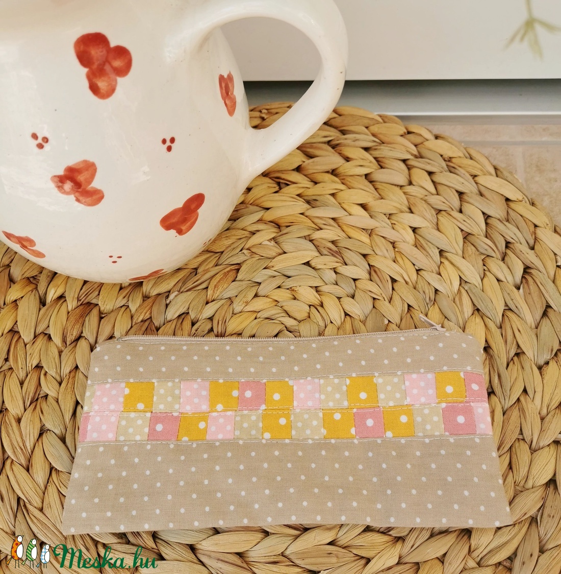 AKCIÓ Patchwork neszeszer, tolltartó - táska & tok - neszesszer - Meska.hu AKCIÓ Patchwork neszeszer, tolltartó - táska & tok - neszesszer - Meska.hu