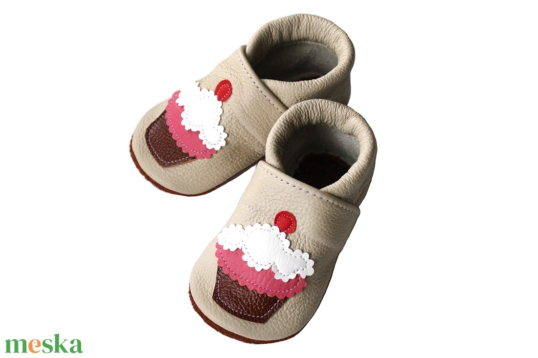 Hopphopp puhatalpú cipő - Muffin/Bézs - ruha & divat - cipő & papucs - cipő, szandál - Meska.hu
