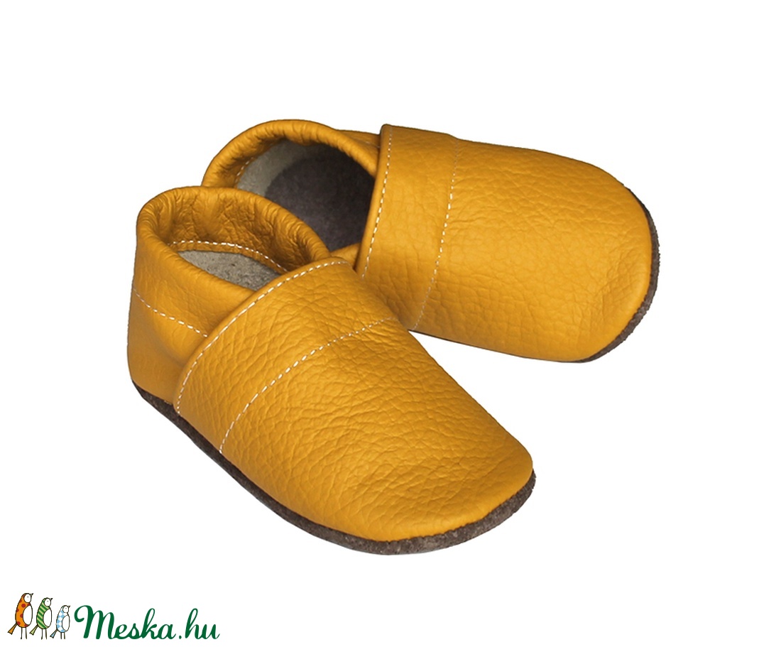 Hopphopp puhatalpú cipő - Mustársárga - 20-as méret - - Meska.hu Hopphopp puhatalpú cipő - Mustársárga - 20-as méret - - Meska.hu