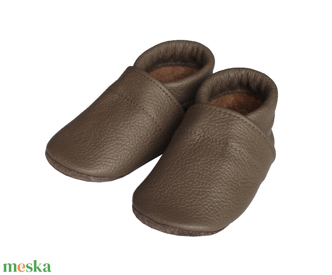 Hopphopp puhatalpú cipő  - Kávébarna - ruha & divat - cipő & papucs - cipő, szandál - Meska.hu