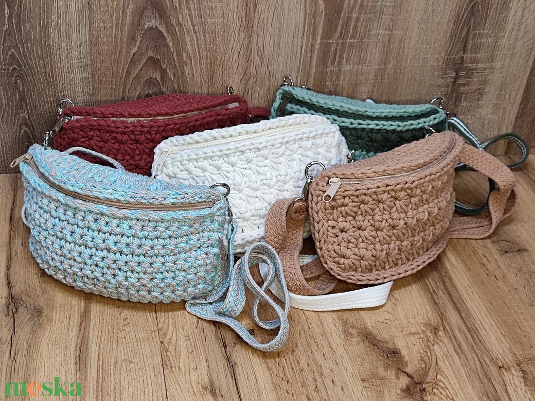 Crossbody táska - táska & tok - kézitáska & válltáska - vállon átvethető táska - Meska.hu