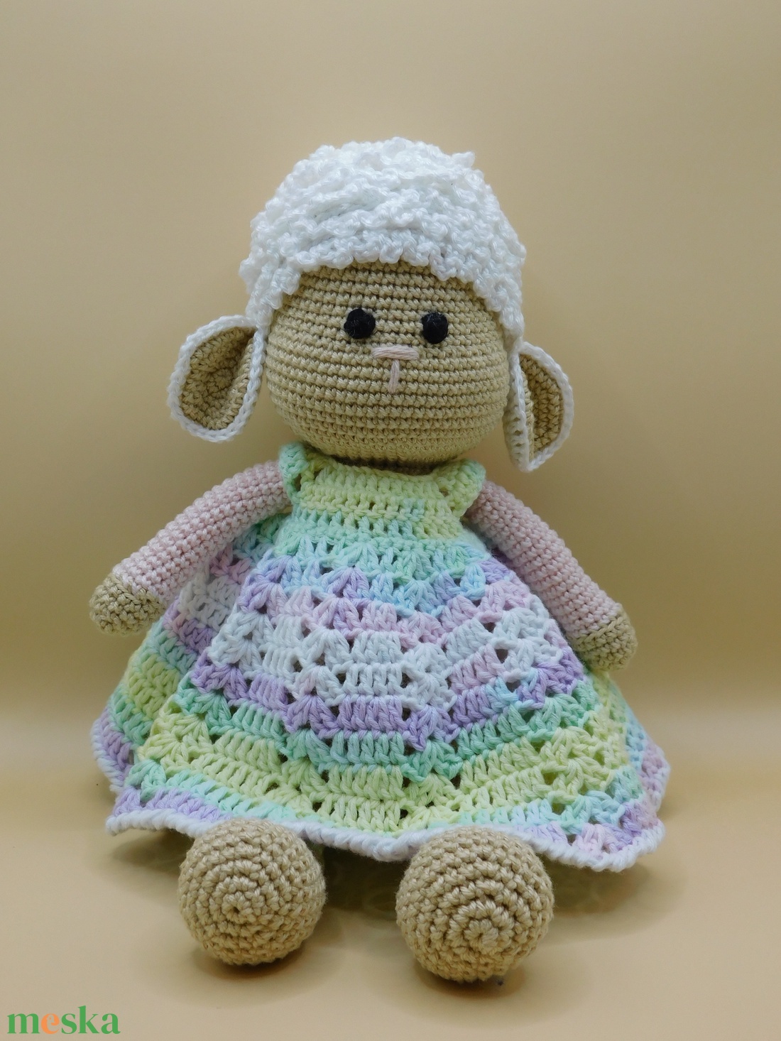 Lucabari - játék & sport - plüssállat & játékfigura - plüss bárány - Meska.hu