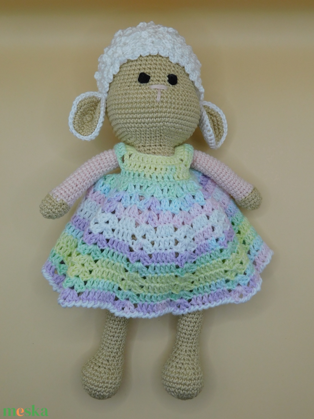 Lucabari - játék & sport - plüssállat & játékfigura - plüss bárány - Meska.hu