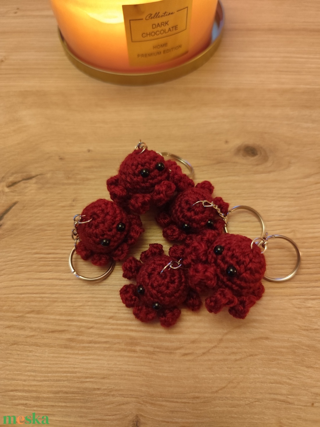 Polip kulcstartó - táska & tok - kulcstartó & táskadísz - kulcstartó - Meska.hu