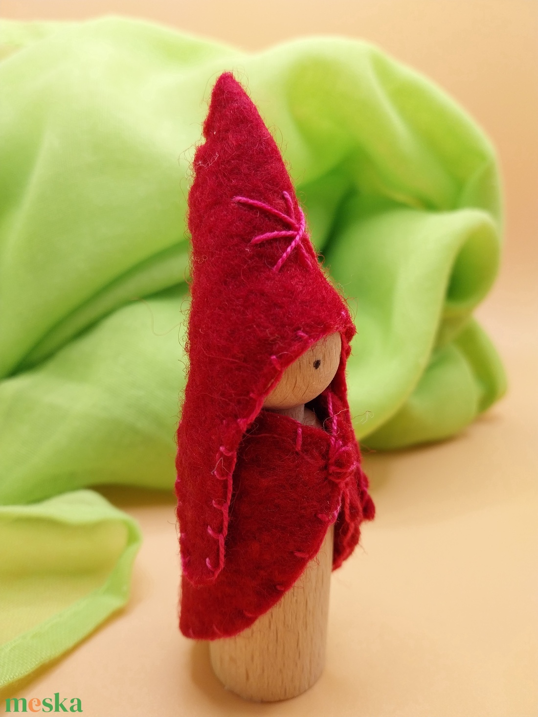 Manócska - waldorf inspiráció - játék & sport - készségfejlesztő és logikai játék - montessori szivárvány, waldorf játékok - Meska.hu