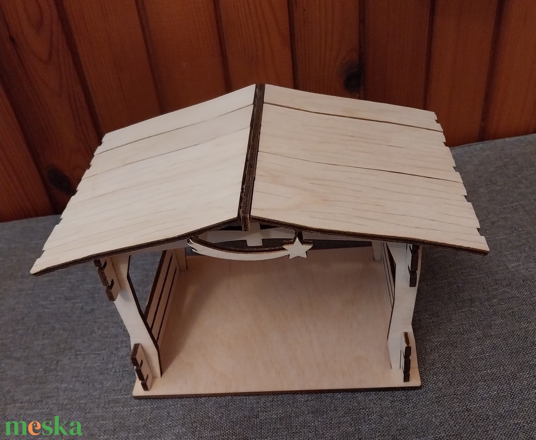 Pajta, istálló - betlehemhez vagy póniknak - játék & sport - baba & babaház - babaház - Meska.hu