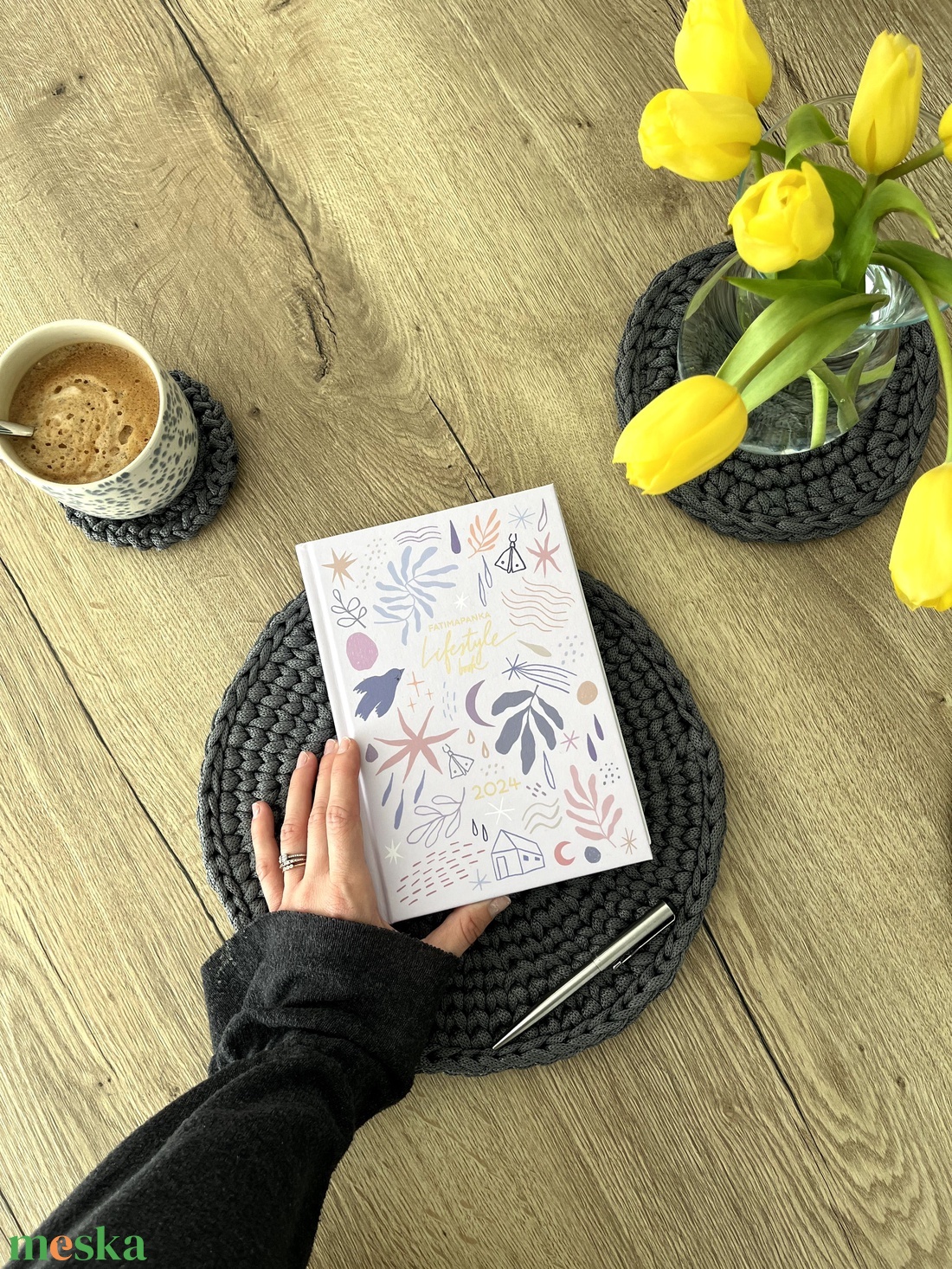 Konyhai horgolt alátétek - otthon & életmód - konyhafelszerelés, tálalás - tálalás - tányér- és poháralátét - Meska.hu