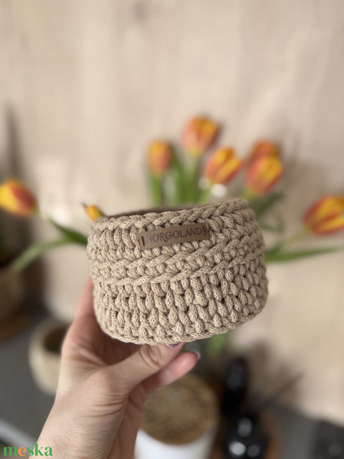 Tavaszi apró kosarak - otthon & életmód - tárolás & rendszerezés - tárolókosár - Meska.hu