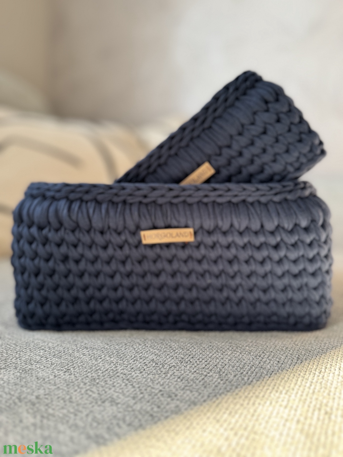 Pasztell kollekció - otthon & életmód - tárolás & rendszerezés - tárolókosár - Meska.hu