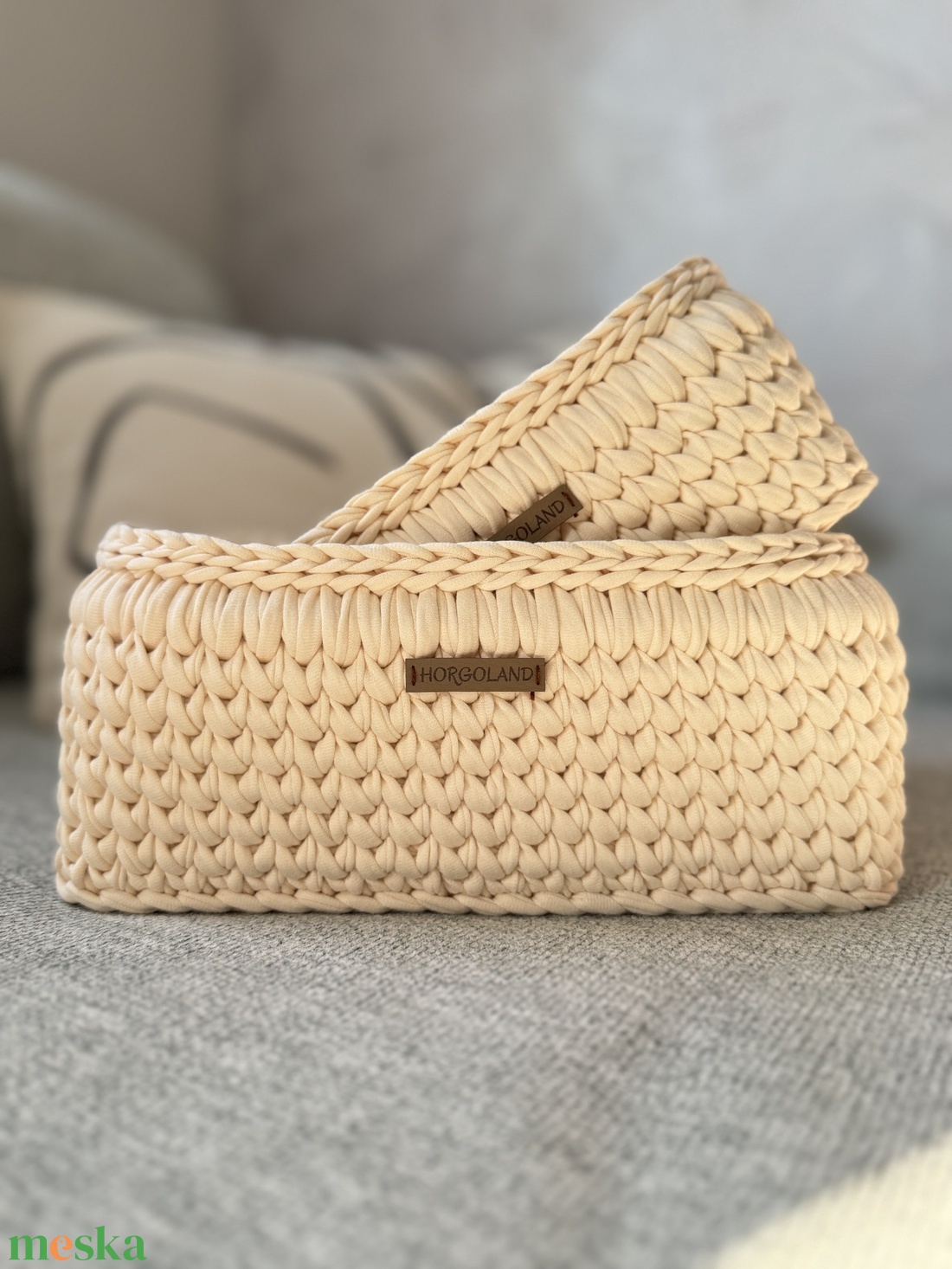 Pasztell kollekció - otthon & életmód - tárolás & rendszerezés - tárolókosár - Meska.hu