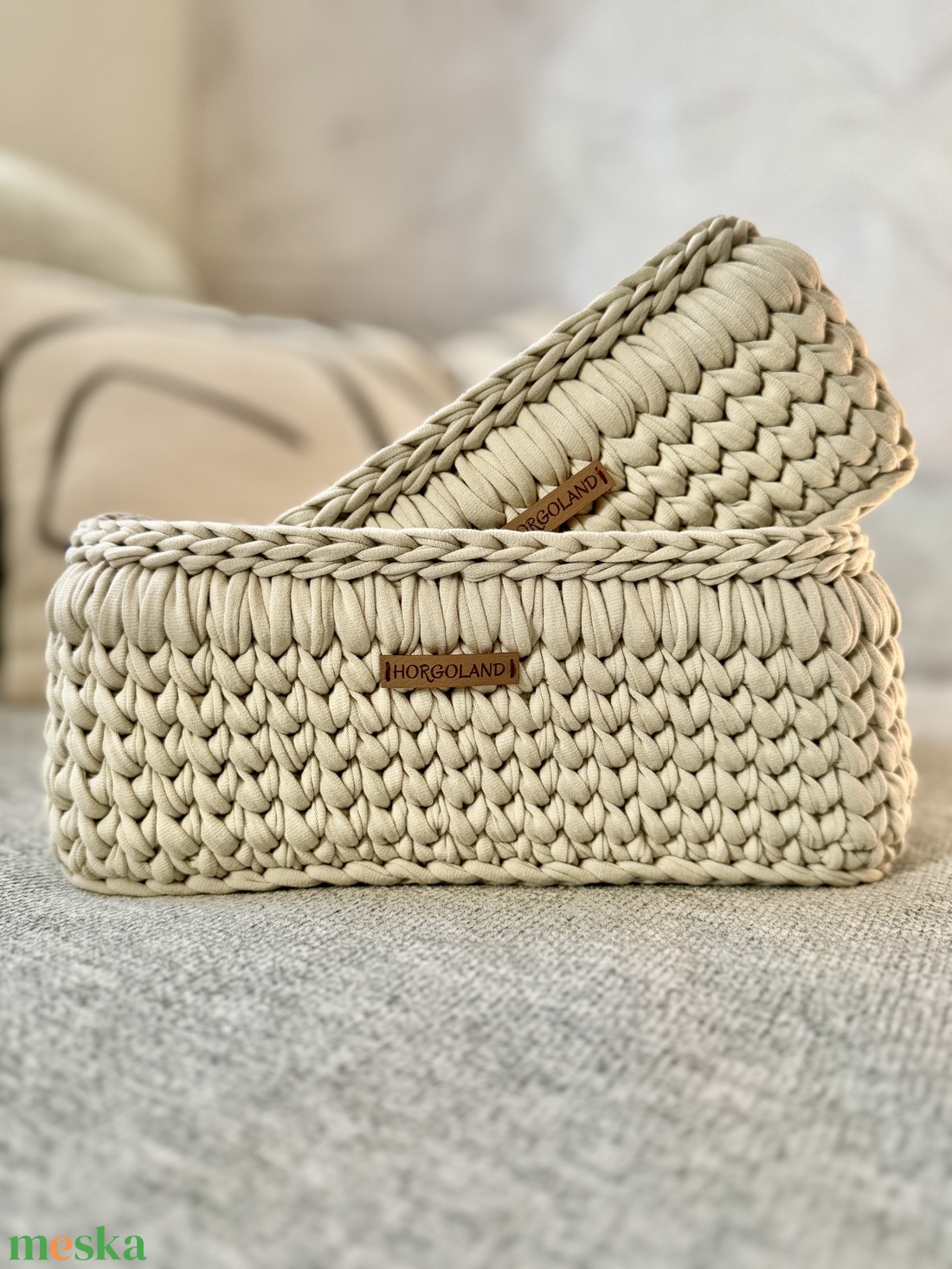 Pasztell kollekció - otthon & életmód - tárolás & rendszerezés - tárolókosár - Meska.hu