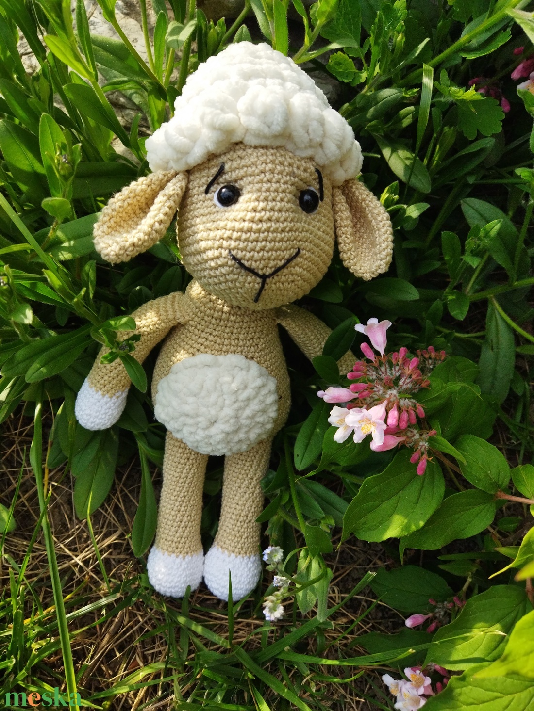 horgolt amigurumi bárányka - játék & sport - plüssállat & játékfigura - plüss bárány - Meska.hu horgolt amigurumi bárányka - játék & sport - plüssállat & játékfigura - plüss bárány - Meska.hu