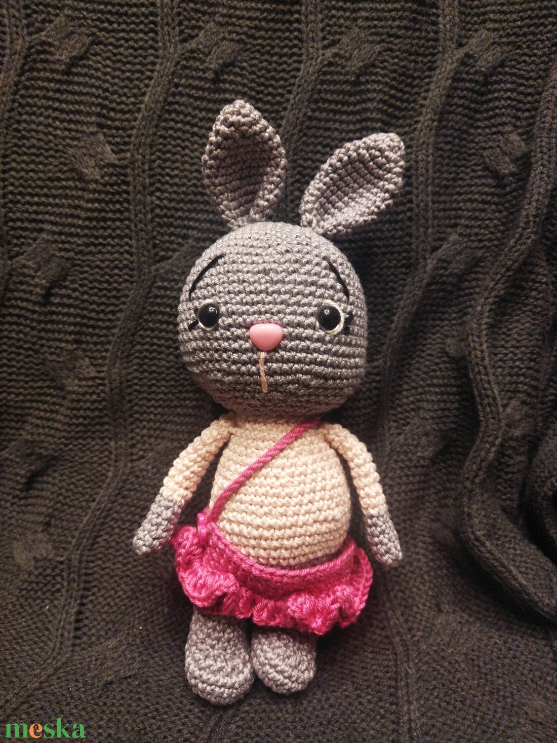 horgolt amigurumi nyuszi - játék & sport - plüssállat & játékfigura - nyuszi - Meska.hu horgolt amigurumi nyuszi - játék & sport - plüssállat & játékfigura - nyuszi - Meska.hu