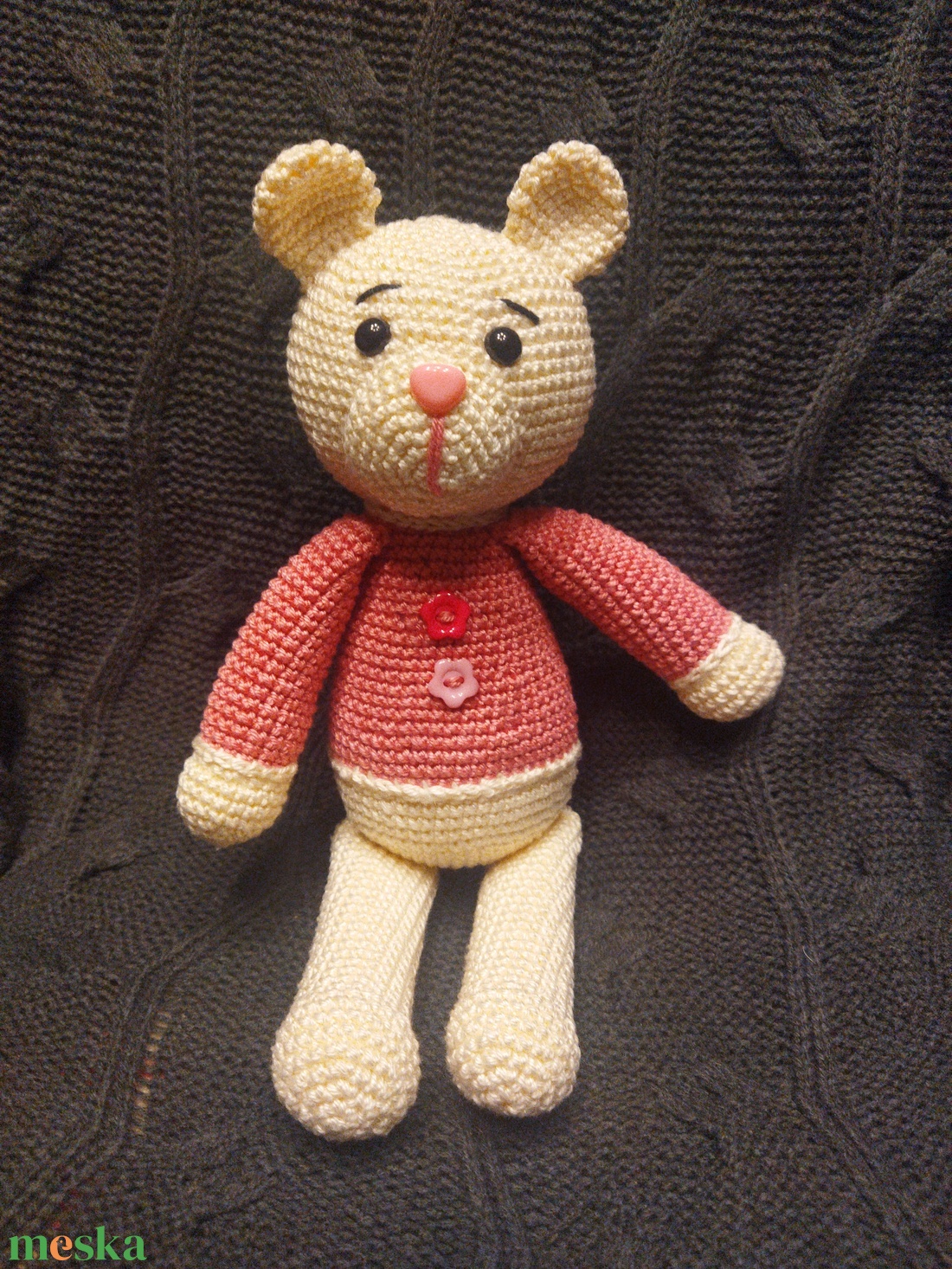 horgolt amigurumi macika - játék & sport - plüssállat & játékfigura - maci - Meska.hu horgolt amigurumi macika - játék & sport - plüssállat & játékfigura - maci - Meska.hu