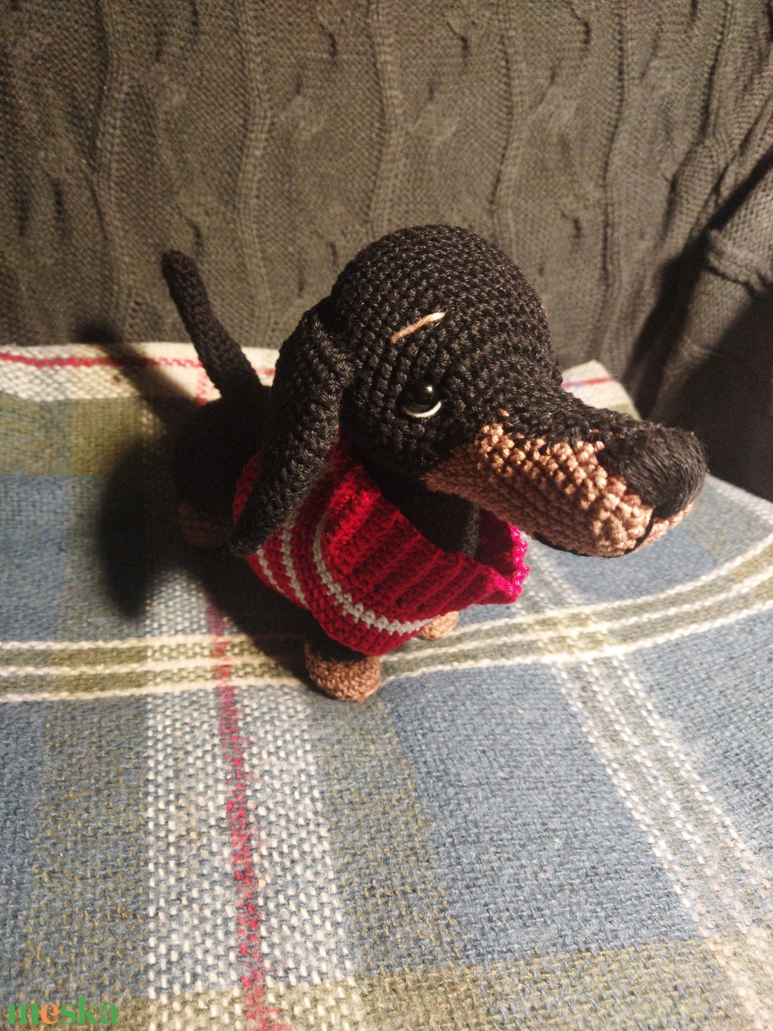 horgolt amigurumi Tacsi - játék & sport - plüssállat & játékfigura - maci - Meska.hu horgolt amigurumi Tacsi - játék & sport - plüssállat & játékfigura - maci - Meska.hu