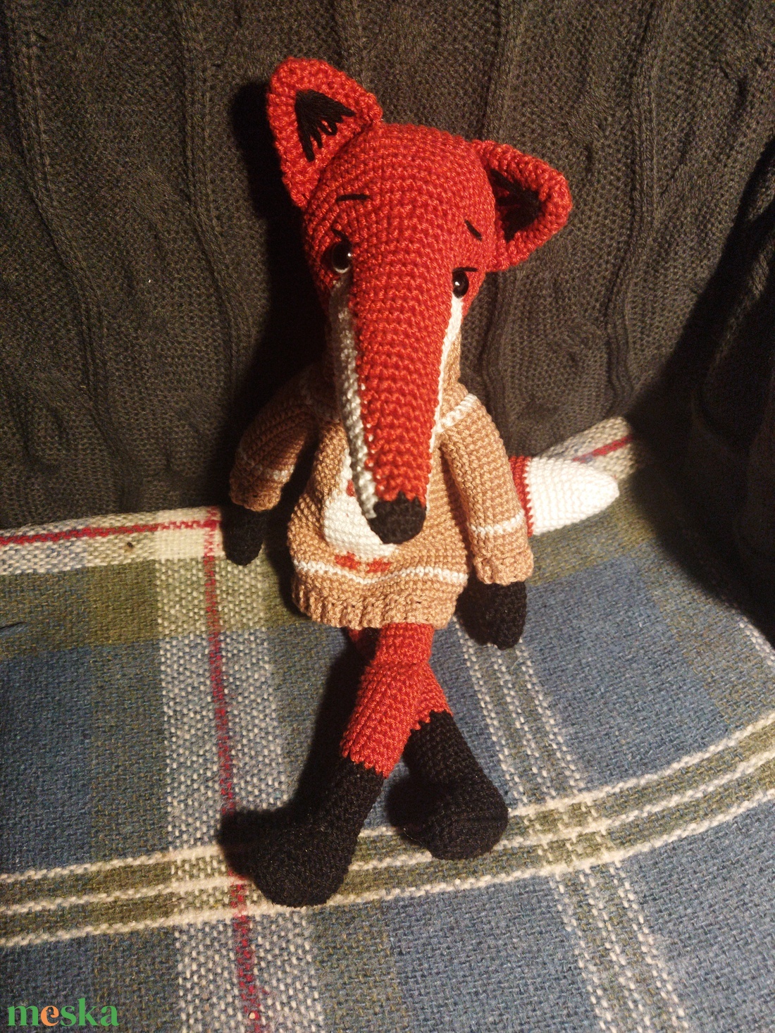 horgolt amigurumi róka - játék & sport - plüssállat & játékfigura - róka - Meska.hu horgolt amigurumi róka - játék & sport - plüssállat & játékfigura - róka - Meska.hu