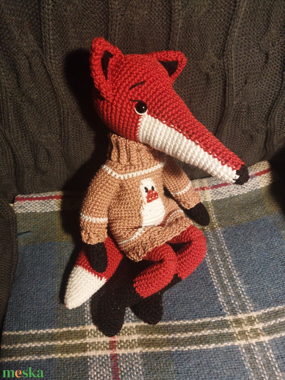 horgolt amigurumi róka - játék & sport - plüssállat & játékfigura - róka - Meska.hu horgolt amigurumi róka - játék & sport - plüssállat & játékfigura - róka - Meska.hu