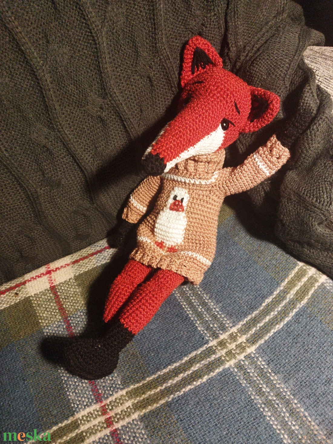 horgolt amigurumi róka - játék & sport - plüssállat & játékfigura - róka - Meska.hu horgolt amigurumi róka - játék & sport - plüssállat & játékfigura - róka - Meska.hu