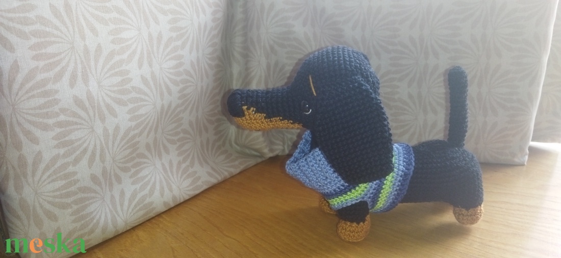 horgolt amigurumi Tacsi - játék & sport - plüssállat & játékfigura - kutya - Meska.hu horgolt amigurumi Tacsi - játék & sport - plüssállat & játékfigura - kutya - Meska.hu