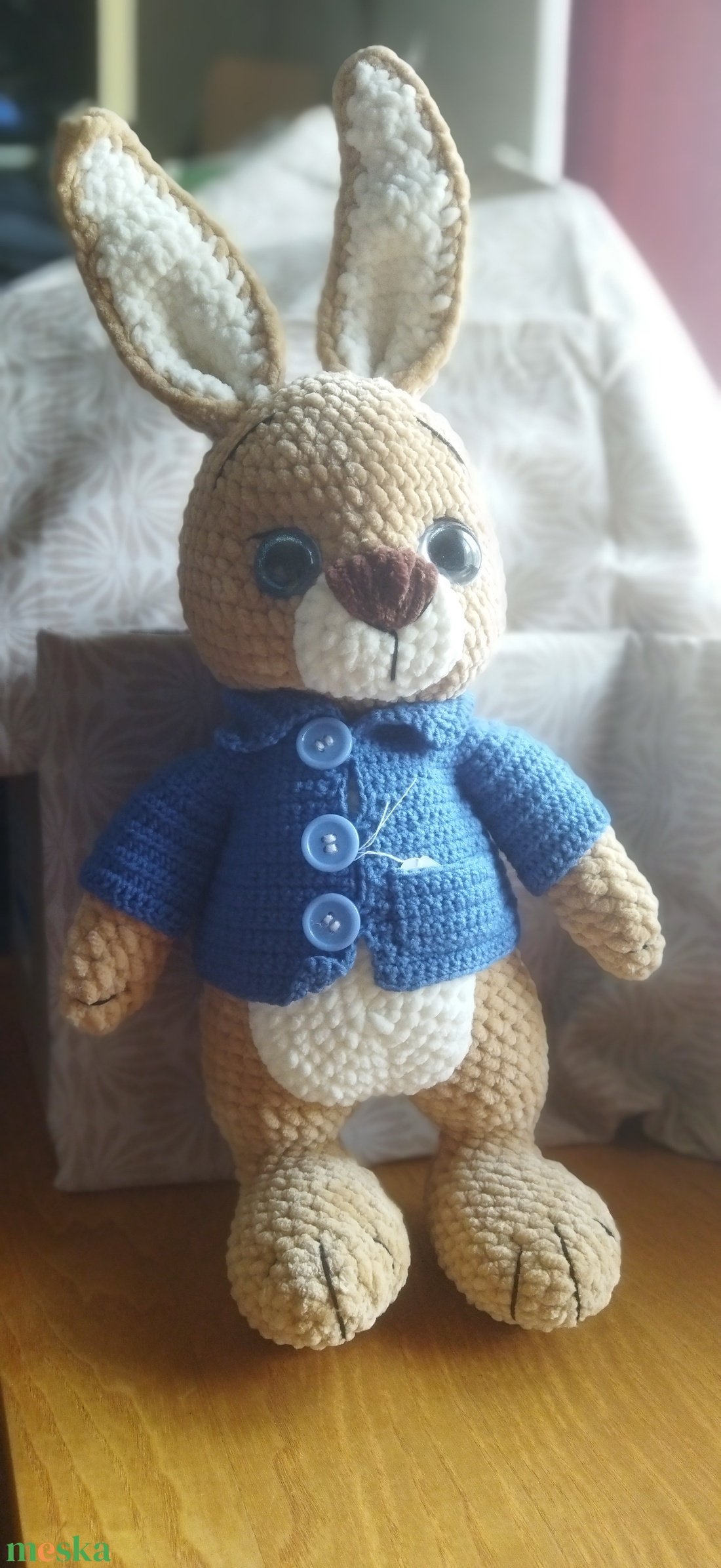 horgolt amigurumi nyuszi - játék & sport - plüssállat & játékfigura - nyuszi - Meska.hu horgolt amigurumi nyuszi - játék & sport - plüssállat & játékfigura - nyuszi - Meska.hu
