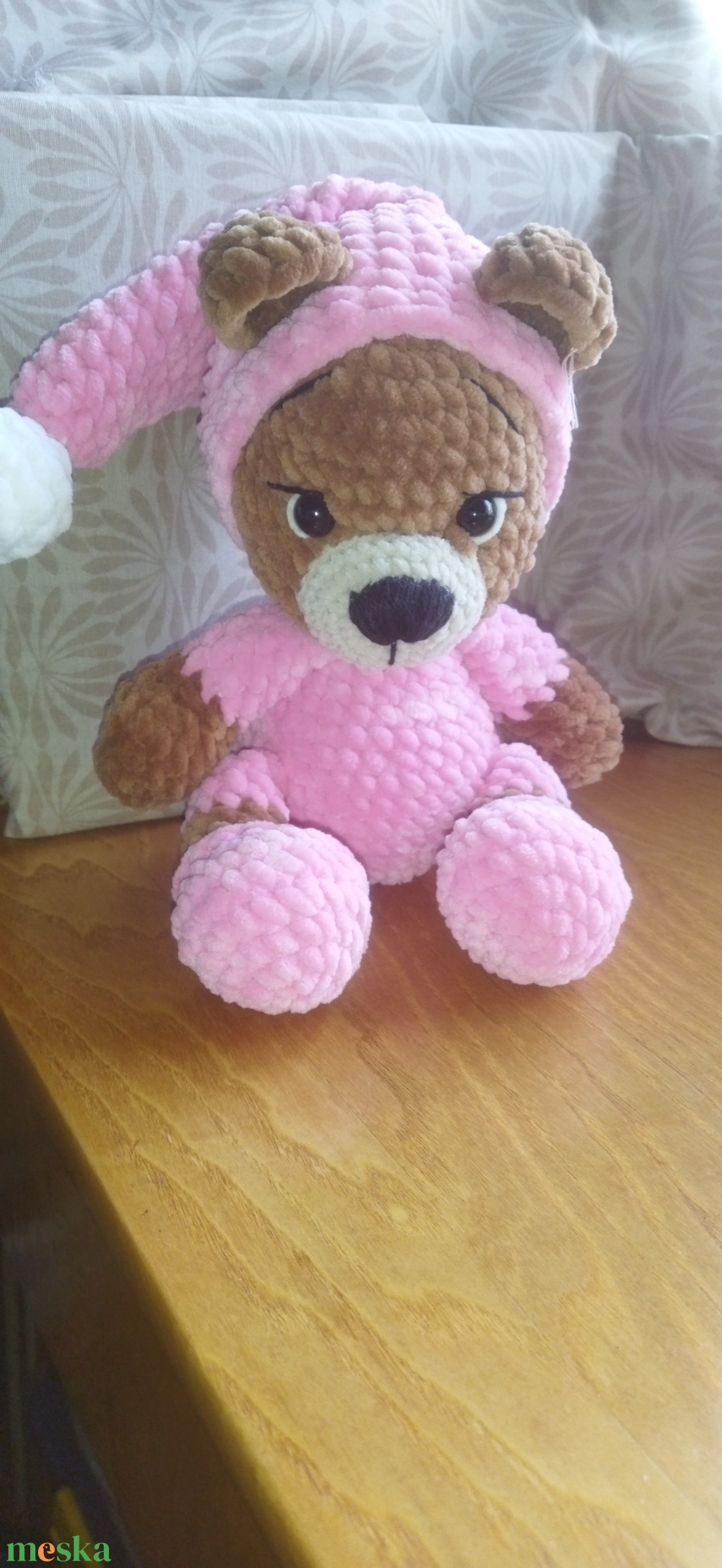 horgolt amigurumi maci  - játék & sport - plüssállat & játékfigura - maci - Meska.hu
