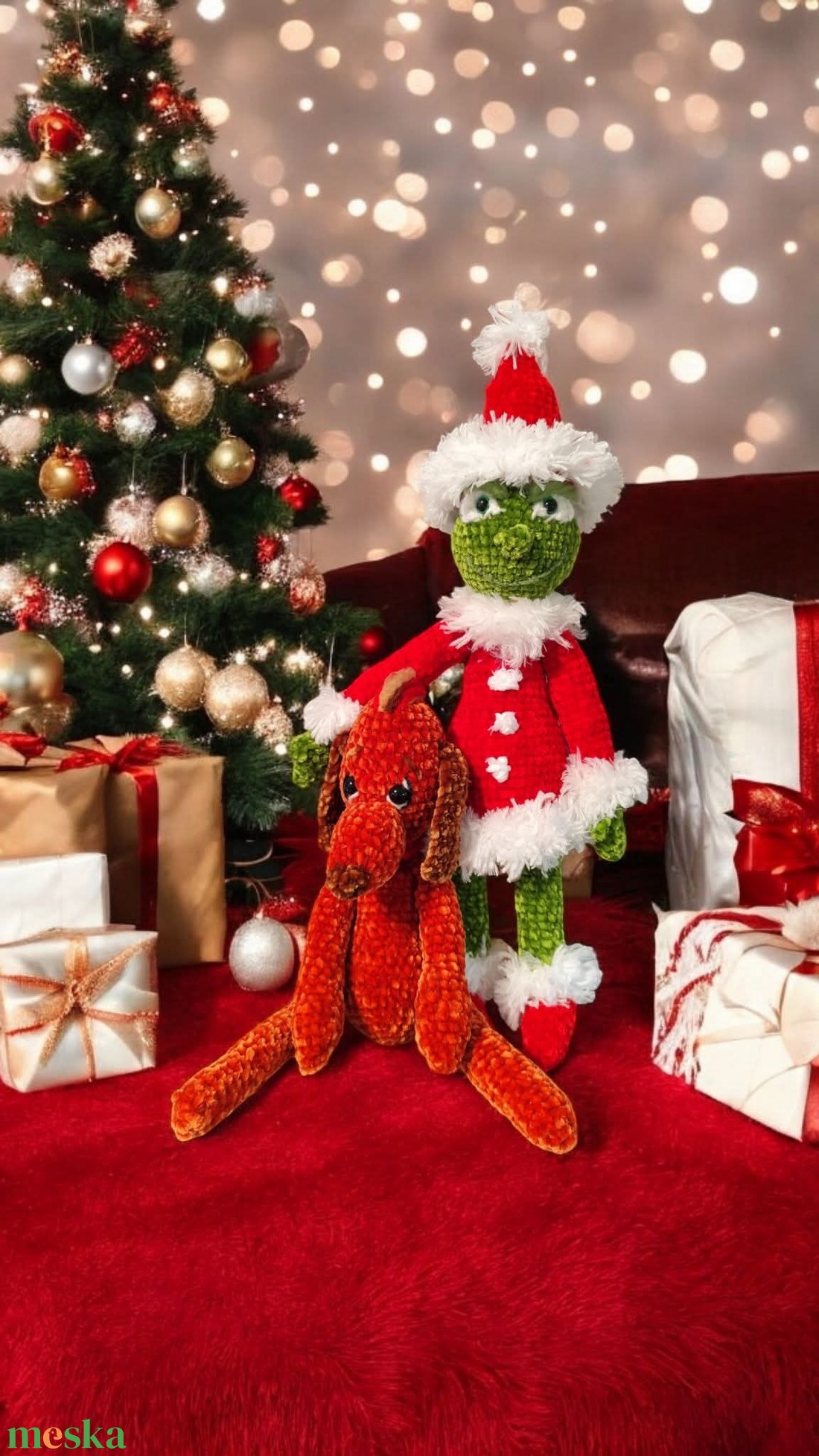 Horgolt Max a kutyus - játék & sport - plüssállat & játékfigura - kutya - Meska.hu