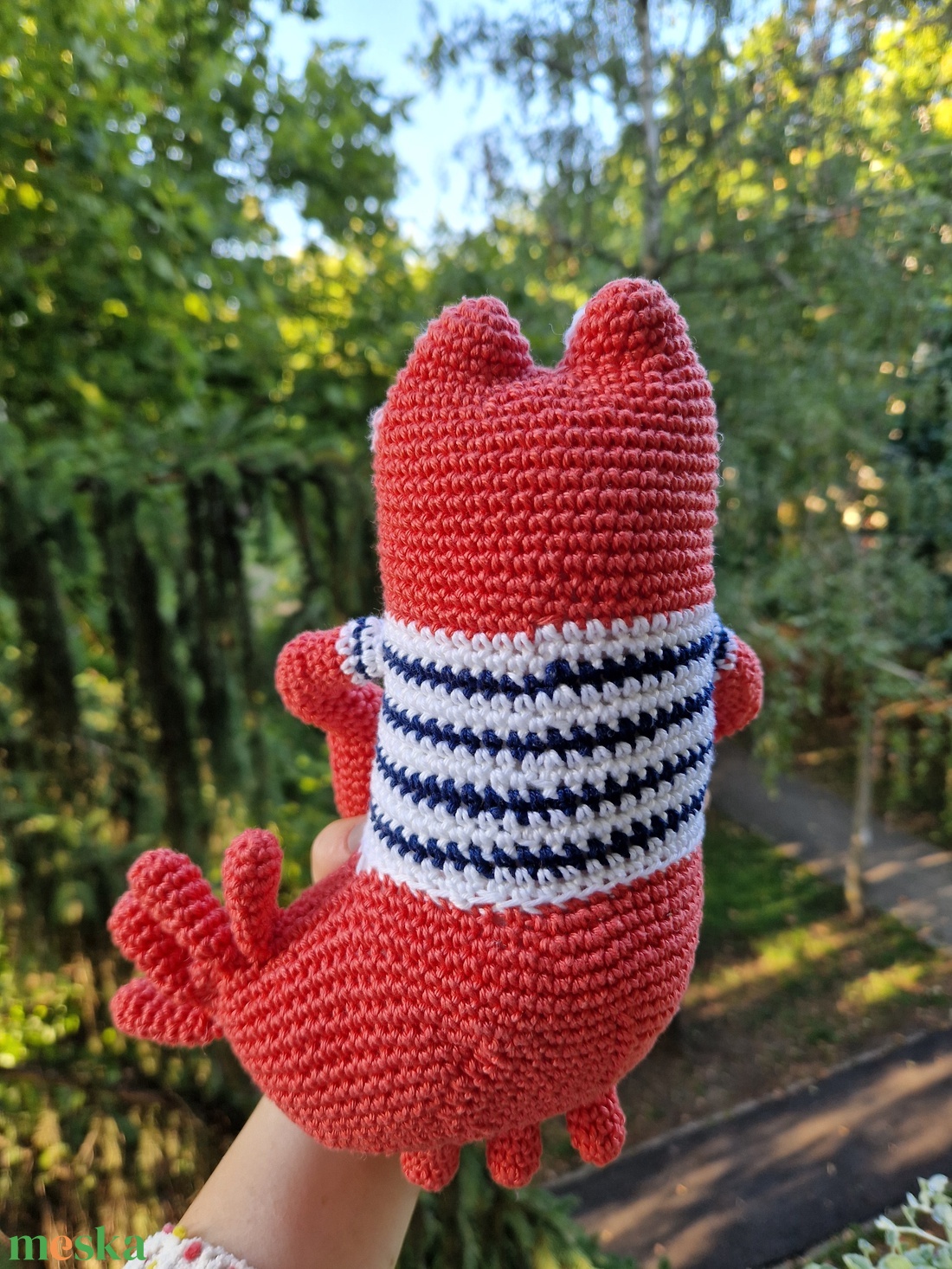 Pica Pau horgolt homárja - játék & sport - plüssállat & játékfigura - polip - Meska.hu Pica Pau horgolt homárja - játék & sport - plüssállat & játékfigura - polip - Meska.hu