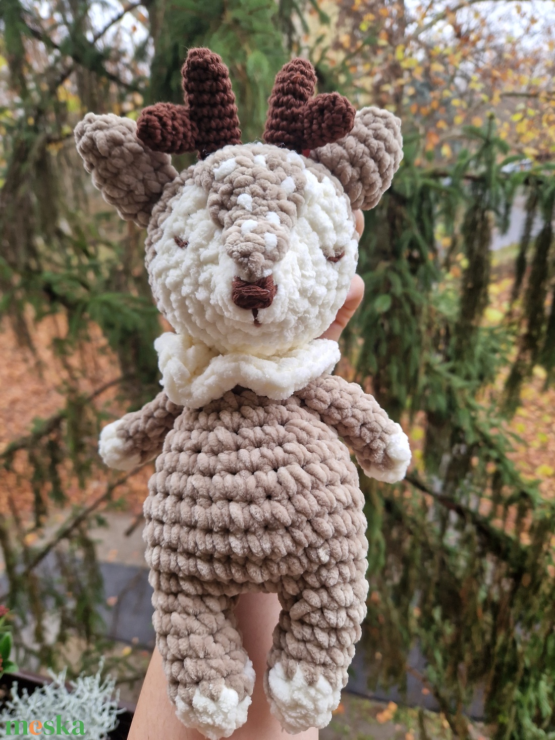 Zsenília szarvas - játék & sport - plüssállat & játékfigura - polip - Meska.hu