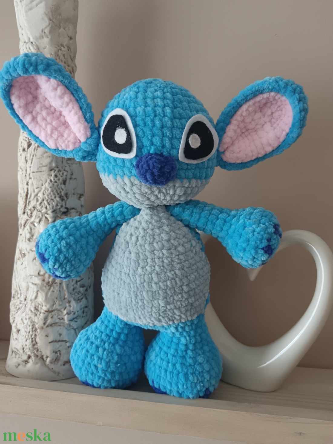 Horgolt stitch - játék & sport - plüssállat & játékfigura - szörnyike - Meska.hu