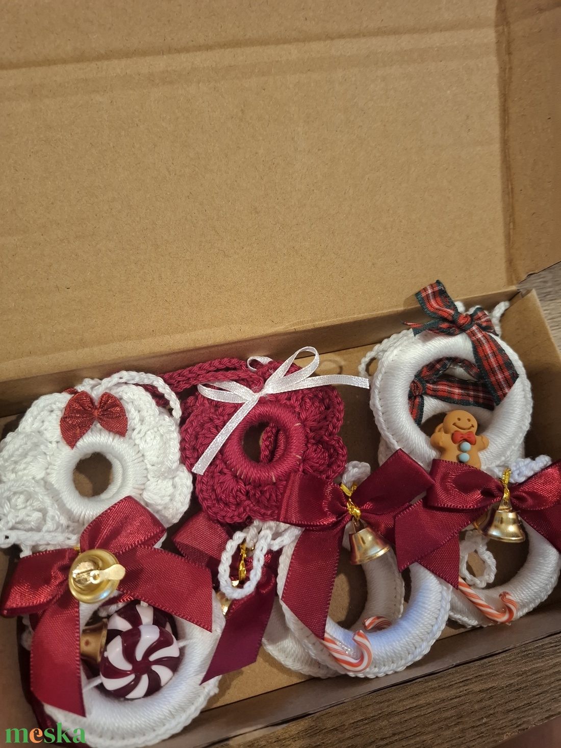 Karácsonyfa disz - karácsony - karácsonyi lakásdekoráció - karácsonyfadíszek - Meska.hu