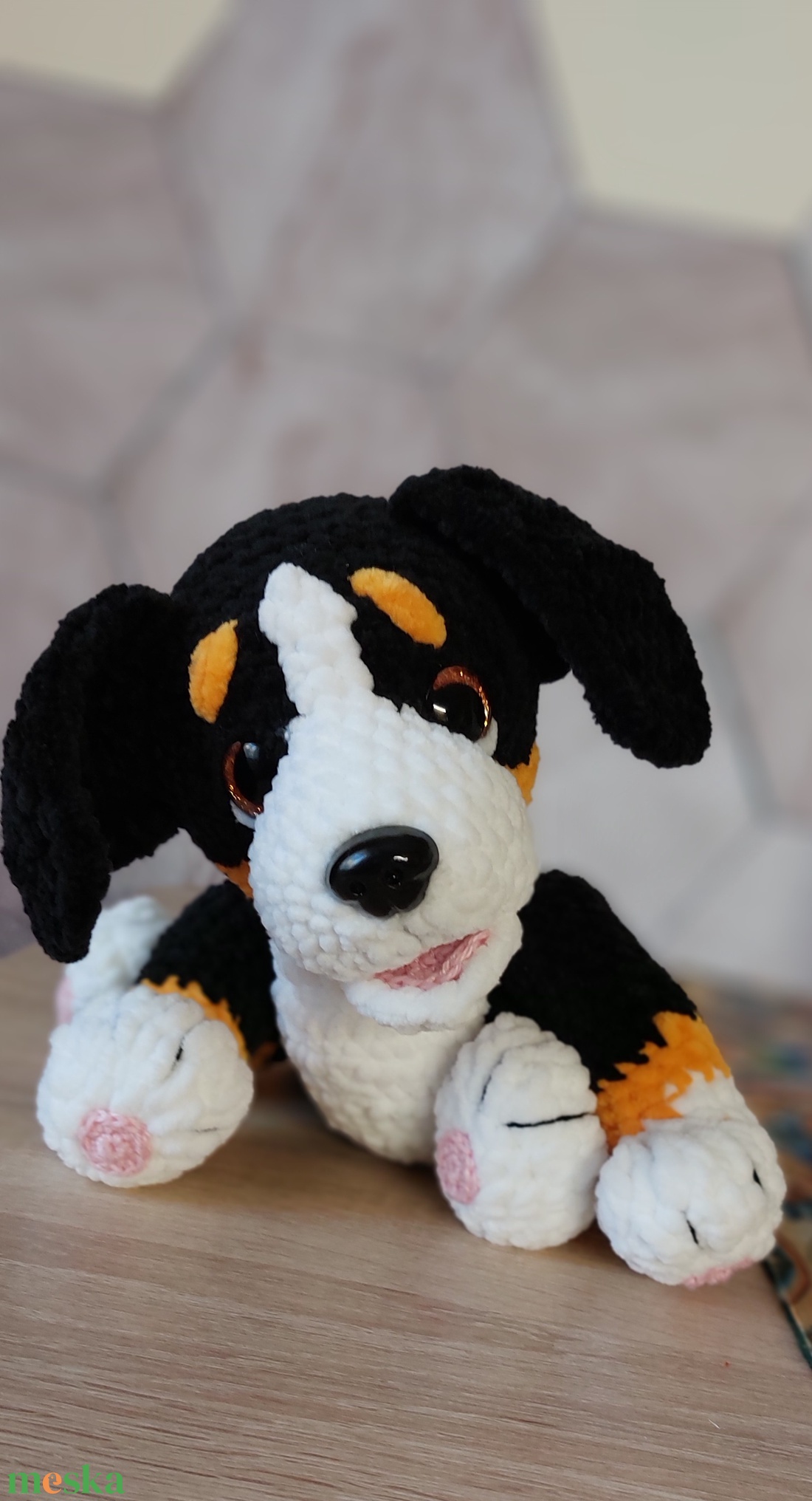 Horgolt kutyus - játék & sport - plüssállat & játékfigura - bagoly - Meska.hu