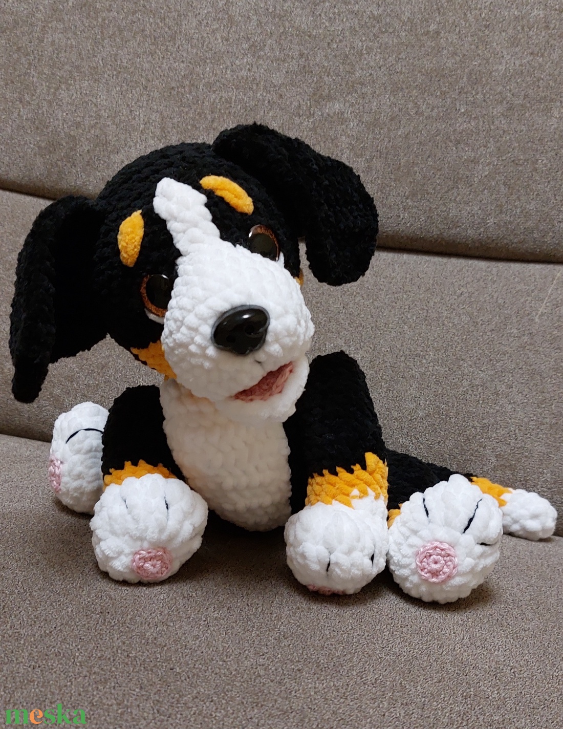 Horgolt kutyus - játék & sport - plüssállat & játékfigura - bagoly - Meska.hu