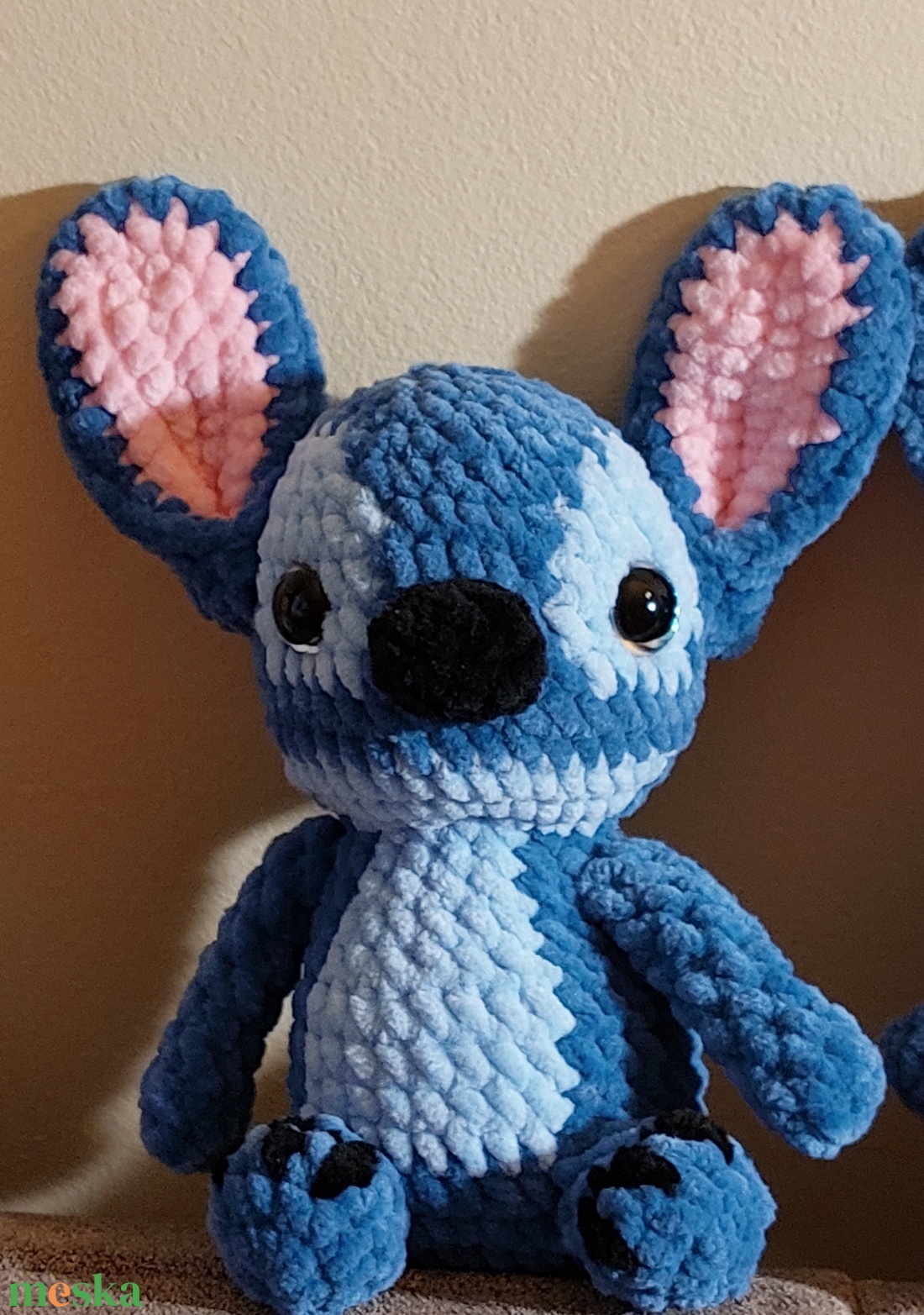 Horgolt Stitch - játék & sport - plüssállat & játékfigura - plüss mesefigurák - Meska.hu