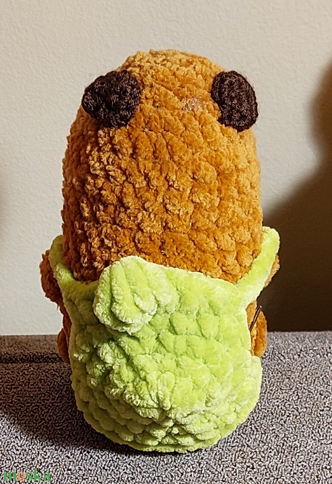 Horgolt Capybara - játék & sport - plüssállat & játékfigura - más figura - Meska.hu