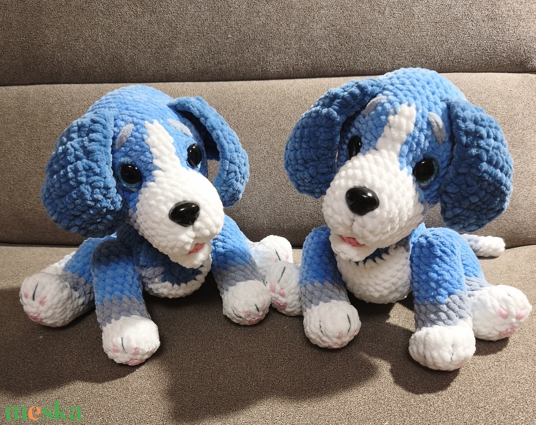 Horgolt kutyus - játék & sport - plüssállat & játékfigura - kutya - Meska.hu