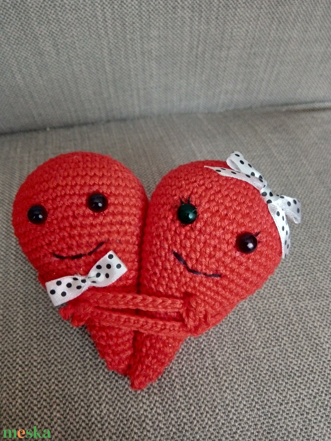 Szerető Szív - játék & sport - plüssállat & játékfigura - más figura - Meska.hu