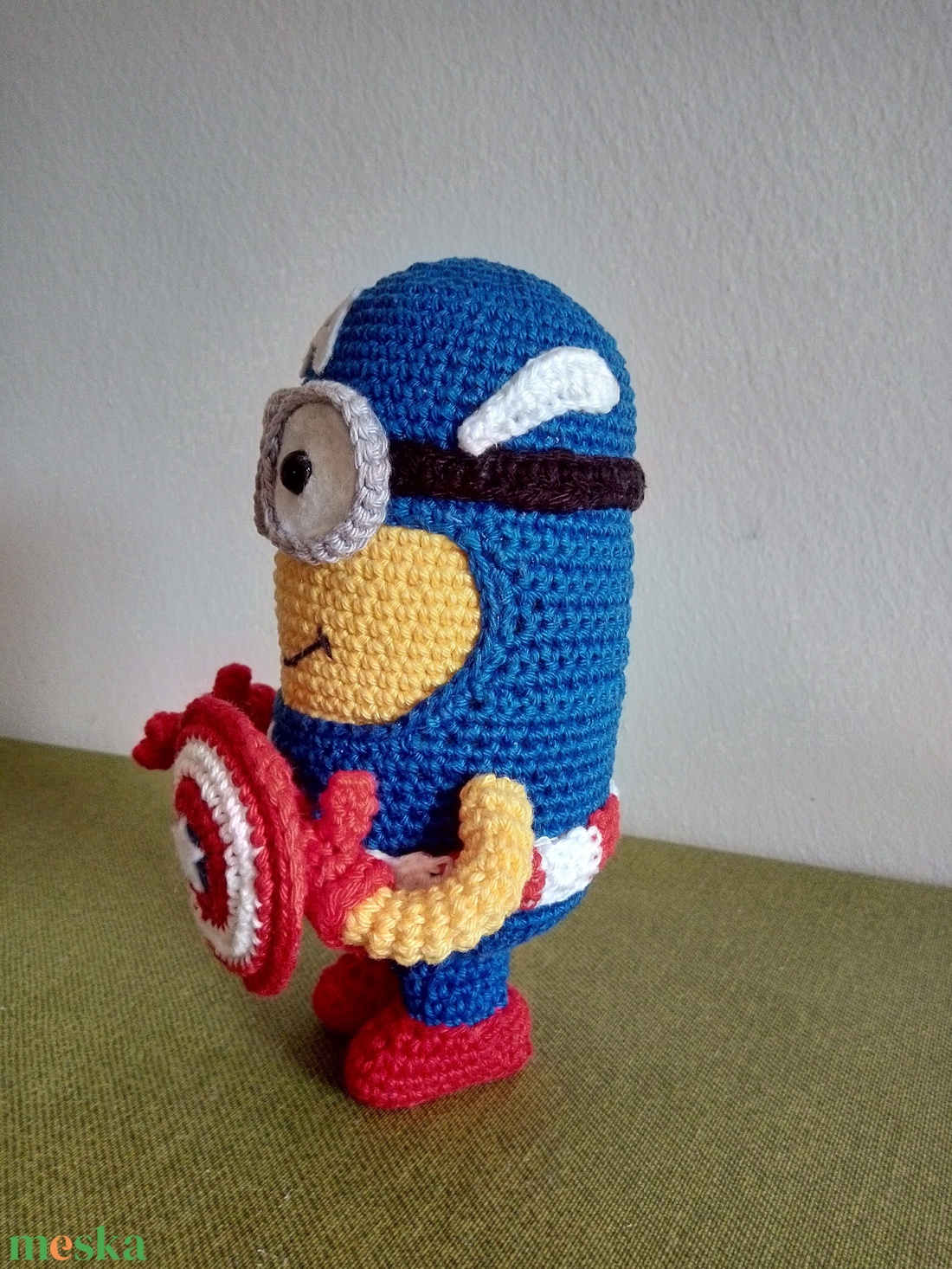 AMERIKA KAPITÁNY MINION - játék & sport - plüssállat & játékfigura - plüss mesefigurák - Meska.hu AMERIKA KAPITÁNY MINION - játék & sport - plüssállat & játékfigura - plüss mesefigurák - Meska.hu