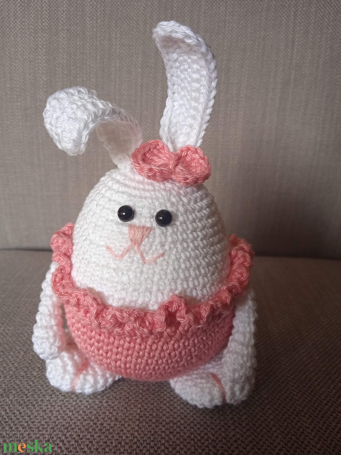 Húsvéti tapsifüles - játék & sport - plüssállat & játékfigura - nyuszi - Meska.hu